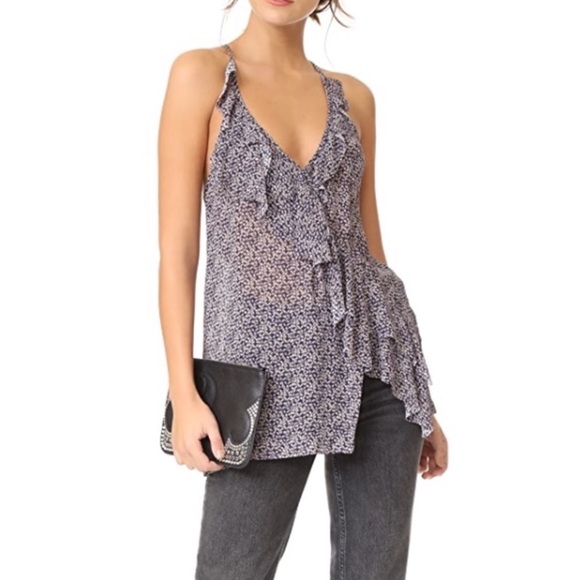 🌟TRR🌟 NWT IRO Grifin Cross-Back Cami - Picture 2 of 10